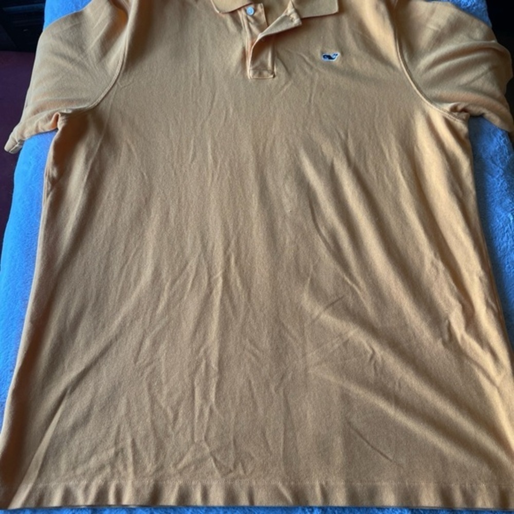 Vineyard Vines classic orange Polo Shirt size XL